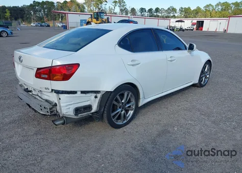 2008 Lexus Is 250 из США, поврежденный, VIN JTHBK262185081353